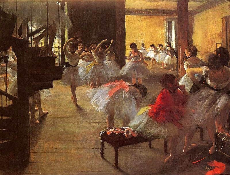 Edgar Degas The Dance Class